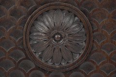 Bruce J. Talbert for Gillows Aesthetic Movement Davenport with Central Carved Rosette - Thumbnail 17