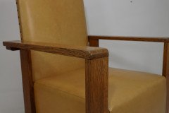 Gordon Russell, W. H. Russell. A pair of Arts & Crafts Oak Reclining Armchairs. - Thumbnail 22