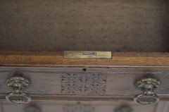 Bruce J. Talbert for Gillow & Co., Aesthetic Movement Davenport With Carved Rosette - Thumbnail 24