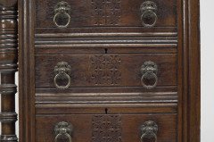 Bruce J. Talbert for Gillow & Co., Aesthetic Movement Davenport With Carved Rosette - Thumbnail 25