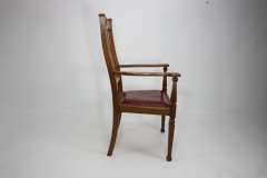 Shapland & Petter. Three Arts & Crafts Oak Dining Armchairs - Thumbnail 2