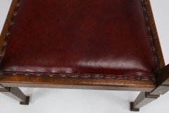 Shapland & Petter. Three Arts & Crafts Oak Dining Armchairs - Thumbnail 7