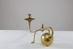 W. A. S. Benson, Style of. A Pair of Brass Arts & Crafts Piano Candle Holders - Thumbnail 10