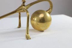 W. A. S. Benson, Style of. A Pair of Brass Arts & Crafts Piano Candle Holders - Thumbnail 11