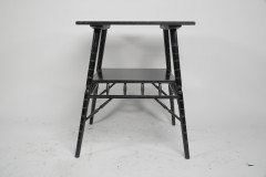Jas Shoolbred, Aesthetic Movement Ebonised Side Table with Turned Supports - Thumbnail 2