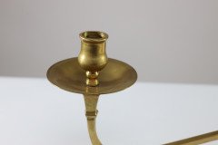 W. A. S. Benson, Style of. A Pair of Brass Arts & Crafts Piano Candle Holders - Thumbnail 13