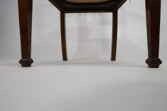 Shapland & Petter. Three Arts & Crafts Oak Dining Armchairs - Thumbnail 11