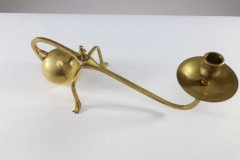 W. A. S. Benson, Style of. A Pair of Brass Arts & Crafts Piano Candle Holders - Thumbnail 16