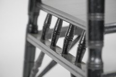 Jas Shoolbred, Aesthetic Movement Ebonised Side Table with Turned Supports - Thumbnail 9