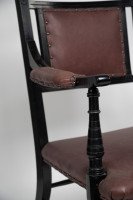 Oetzmann, after a Design by E. W. Godwin, Ebonised Upholstered Armchair - Thumbnail 12