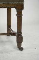 Charles Bevan, attributed. Gothic Revival Oak Desk or Side Chair - Thumbnail 15