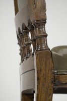 Charles Bevan, attributed. Gothic Revival Oak Desk or Side Chair - Thumbnail 20