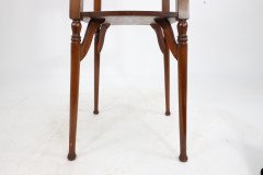 Shapland & Petter. Arts & Crafts Green Tile Top Plant Stand or Side Table - Thumbnail 15