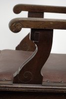 Charles Eastlake Attributed, Aesthetic Movement Walnut & Carved Swivel Desk Armchair - Thumbnail 19