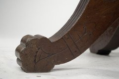 Charles Eastlake Attributed, Aesthetic Movement Walnut & Carved Swivel Desk Armchair - Thumbnail 21