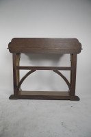 A. W. N. Pugin, J. C. Crace Gothic Revival Carved Oak Library, Hall or Serving Table - Thumbnail 4