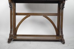 A. W. N. Pugin, J. C. Crace Gothic Revival Carved Oak Library, Hall or Serving Table - Thumbnail 11