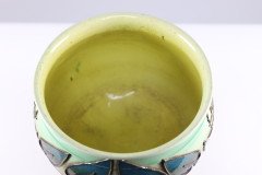 Wardle, Arts & Crafts Planter with Tube Line Decoration of Stylised Flowers - Thumbnail 9