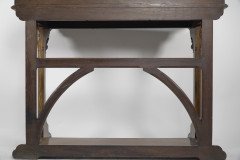 A. W. N. Pugin, J. C. Crace Gothic Revival Carved Oak Library, Hall or Serving Table - Thumbnail 14