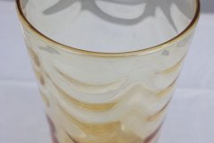 Barnaby Marriott Powell. A Large Mid Century Coloured Glass Vase - Thumbnail 10