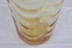 Barnaby Marriott Powell. A Large Mid Century Coloured Glass Vase - Thumbnail 12