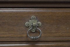 Lambs of Manchester. Alfred Waterhouse attributed, an Aesthetic Movement Oak Etagere - Thumbnail 5