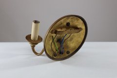 A Pair of Arts & Crafts Brass Wall Lights with Galleons in Sail - Thumbnail 6