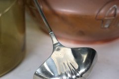 Carl Deffner. An Early Secessionist Style Copper & Brass Punch Bowl & Lid - Thumbnail 19