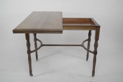 H. Batley Attributed, Collinson & Lock, Anglo-Japanese Fold Over Card Table - Thumbnail 5