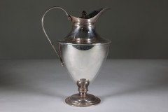 W. A. S. Benson (stamped). A Silver Plated Hot Water Jug - Thumbnail 4