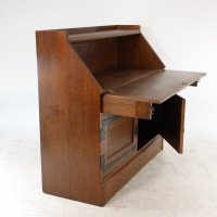 Leonard Wyburd for Liberty & Co., A Good Quality Liberty & Co., Oak Bureau - Thumbnail 5