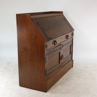 Leonard Wyburd for Liberty & Co., A Good Quality Liberty & Co., Oak Bureau - Thumbnail 7