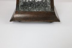 Glasgow School Anodised Copper Ceiling Light with Inverted Split-Heart Cut-Outs - Thumbnail 4