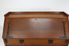 Leonard Wyburd for Liberty & Co., A Good Quality Liberty & Co., Oak Bureau - Thumbnail 16
