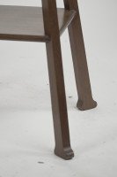 Liberty & Co., a Fine Arts & Crafts Mahogany Side Table with Pierced Heart Details - Thumbnail 7