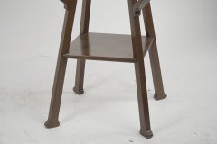 Liberty & Co., Arts & Crafts Mahogany Side Table with Pierced Heart Details - Thumbnail 9