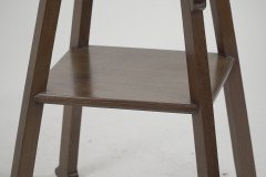 Liberty & Co., a Fine Arts & Crafts Mahogany Side Table with Pierced Heart Details - Thumbnail 10