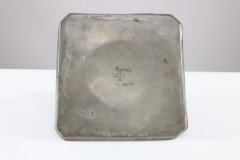 Liberty & Co., an Arts & Crafts Pewter Inkwell with Violet Enamel Decoration - Thumbnail 14