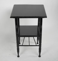 In the Style of E. W. Godwin. An Ebonised Side Table - Thumbnail 3