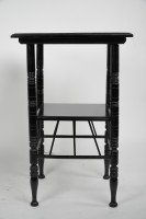 In the Style of E. W. Godwin. An Ebonised Side Table - Thumbnail 4