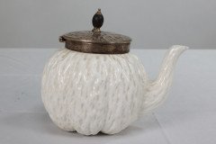 Christopher Dresser, attributed. Three-Piece Tea Set Made by Coalport for Hukin & Heath - Thumbnail 5