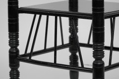 In the Style of E. W. Godwin. An Ebonised Side Table - Thumbnail 7
