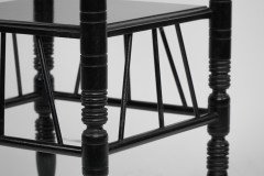 E. W. Godwin In the style of, Aesthetic Movement Ebonised Side Table - Thumbnail 8
