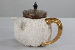 Christopher Dresser, attributed. Three-Piece Tea Set Made by Coalport for Hukin & Heath - Thumbnail 7