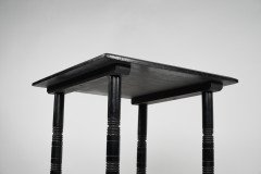 E. W. Godwin In the style of, Aesthetic Movement Ebonised Side Table - Thumbnail 11