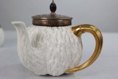 Christopher Dresser, attributed. Three-Piece Tea Set Made by Coalport for Hukin & Heath - Thumbnail 20