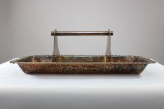 Hukin & Heath, Aesthetic Movement Oblong Electro-Plated Serving Tray - Thumbnail 8