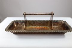 Hukin & Heath, Aesthetic Movement Oblong Electro-Plated Serving Tray - Thumbnail 9