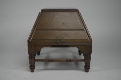 Dr. Christopher Dresser for Benham & Froud, Rare Aesthetic Movement Oak Coal Box - Thumbnail 3