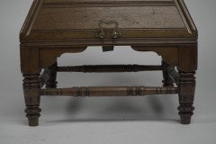 Dr. Christopher Dresser for Benham & Froud a Rare Aesthetic Movement Oak Coal Box - Thumbnail 14